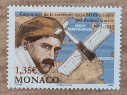 Monaco - YT N°2895 - 1re Traversée De La Méditerranée Par Roland Garros - 2013 - Neuf - Unused Stamps