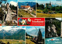 72882117 Ettenhausen Schleching Partie Klobenstein Bergkapelle Wuhrsteinalm Sess - Autres & Non Classés