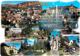 72882066 Bad Kissingen Stadtpanorama Max Brunnen Fontaene Rosengarten Regentenba - Bad Kissingen