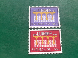 TIMBRES   SAINT-MARIN    ANNEE  1984    N  1090  /  1091     NEUFS  LUXE** - Nuevos