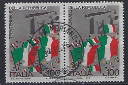 Italy 1976  30 Jahre Republik Italien  (o) Mi.1532 - 1971-80: Usados