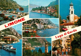 72881445 Limone Sul Garda Teilansichten Kirche Gasse Gardasee Limone Sul Garda - Sonstige & Ohne Zuordnung