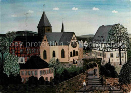 72881399 Froendenberg Ruhr Stiftskirche Kuenstlerkarte Gisela Meisert Froendenbe - Autres & Non Classés