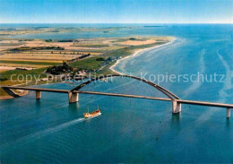 72881289 Fehmarn Fehmarnsundbruecke Fliegeraufnahme Albertsdorf - Fehmarn