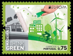 SALE!!! MADEIRA 2016 EUROPA CEPT Think Green Stamp MNH ** - 2016