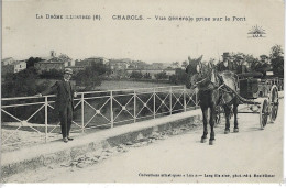 26 - CHAROLS -(Drôme ) - T.B. Vue Générale Animée Prise Sur Le Pont - Autres & Non Classés