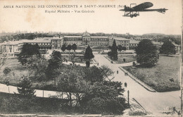 94 Saint Maurice Asile National Des Convalescents Hopital Militaire Vue Générale CPA Avion - Saint Maurice