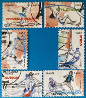 France 2020 : Sport, Couleur Passion N° 5418 à 5423 Oblitéré - Used Stamps