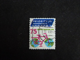 PAYS BAS NEDERLAND YT 2476 OBLITERE - PROTECTION ENVIRONNEMENT VELO BICYCLETTE - Used Stamps