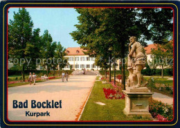 72880091 Bad Bocklet Kurpark Denkmal Statue Bayerisches Staatsbad Bad Bocklet - Sonstige & Ohne Zuordnung