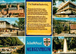 72879557 Bad Mergentheim Kurhaus Wolfgangsbruecke Wasserspiele Kurpark Wandelhal - Bad Mergentheim