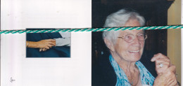 Maria Stephanie Thomaes-Temmerman, Hoofdplaat (Nl) 1908, Deurle 2008. Honderdjarige. Foto - Décès