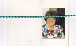 Simonne Rotthier-Christiaens, Sint-Niklaas 1927, 2002. Foto - Overlijden