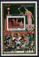 North Korea 1980 Olympic Games Moscow, Rowing, Weightlifting Etc. S/s MNH - Zomer 1980: Moskou