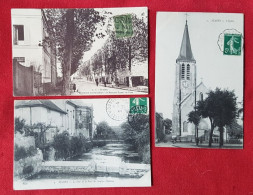 3 Cartes -   Stains  - ( 93 - Seine Saint Denis ) - Stains