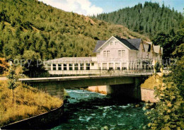 72878653 Schulenberg Oberharz Hotel Grossrestaurant Romkerhalle Fluss Bruecke Sc - Sonstige & Ohne Zuordnung