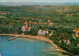 72878552 Gluecksburg Ostseebad Im Hintergrund Aussenfoerde Und Daenische Kueste  - Sonstige & Ohne Zuordnung