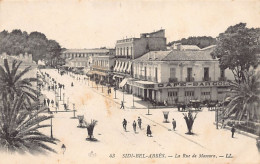 Algérie - SIDI BEL ABBÈS - La Rue De Mascara - Café Bar Colon - Ed. L.L. Lévy 43 - Sidi-bel-Abbes