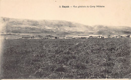 Liban - RAYAK - Vue Générale Du Camp Militaire - Ed. Mampré Hissarian 3 - Lebanon