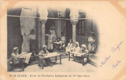 Algérie - ALGER - Ecole De Broderies Indigènes De Mme. Ben-Aben - Ed. Arnold Vollenweider 36 - Algerien