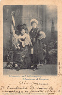 Alsacienne Et Loraine En Costume - Elsässerin Und Lothringerin - Ed. Charles Bernhoeft, Luxemburg. - Otros & Sin Clasificación