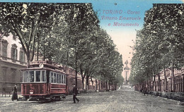 TORINO - Tram F Destinazione Corso Vinzaglio - Corso V. E. - Transportes