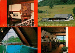 72877753 Roth Dillenburg Restaurant Ski Ranch Gastraum Kaminzimmer Hallenbad  Ro - Andere & Zonder Classificatie