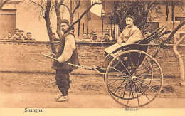 China - SHANGHAI - Chinese Lady In Rickshaw - Publ. Kunh & Komor  - China