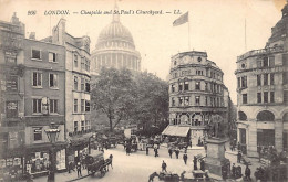 England - LONDON Cheapside And St. Paul's Churchyard - Publisher Levy LL. 266 - Autres & Non Classés