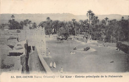 Maroc - BOU DENIB Boudnib - Le Ksar - Entrée Principale De La Palmeraie - Ed. Boumendil (Taourit) 33 - Autres & Non Classés