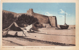 Tunisie - HAMMAMET - Les Remparts Et Le Port - Ed. Hôtel Du Golfe 12 - Tunisia