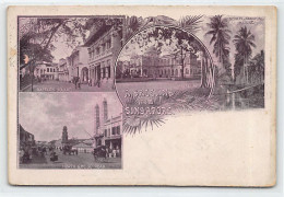 A Greeting From Singapore - Raffles Square - North Bridge Road - Museum - Scenery At Tandyong Katong - Publ. Unknown  - Singapore
