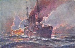 India - CHENNAI Madras - Bombardment By The German Light Cruiser Emden At The Outset Of World War One  - Indien