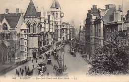 England - LONDON The Law Court And Fleet Street - Publisher Levy LL. 103 - Autres & Non Classés