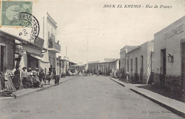 SOUK EL KHÉMIS - Rue De France - Cliché Caspari - Ed. Berger  - Tunisie