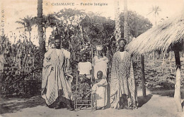 Sénégal - CASAMANCE - Famille Indigènes - Ed. C.F.A.O. 3 - Senegal