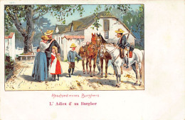 South Africa - BOER WAR - A Boer Soldier's Farewell To His Family - Publ. Unknown (publ. In Germany)  - Sudáfrica