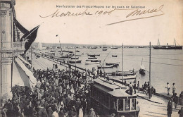 Greece - SALONICA - Demonstration Of Freemasons. - Grèce