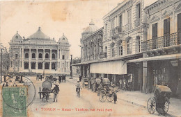 Viet-Nam - HANOI - Le Théâtre, Rue Paul Bert - Magasin Charrère & Cie - Ed. P. Dieulefils 1 - Vietnam