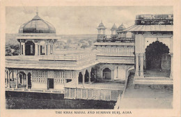 India - AGRA - The Khas Mahal And Summan Burj - Indien