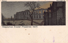 België - MESEN Messines (W. Vl.) Klooster 8 Maart 1915 - Le Monastère 8 Mars 1915 - Mesen