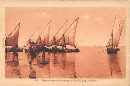 Tunisie - Bateaux Transbordeurs Entre Zarzis Et Djerba - Ed. Pavia Frères - Soler 40 - Tunisie