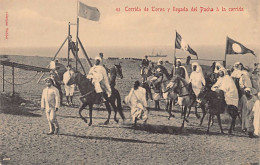 Maroc - LARACHE - Corrida De Toros Y Llegada Del Pacha à La Corrida - Ed. Taddei  - Andere & Zonder Classificatie