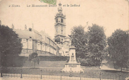 MONS (Hainaut) Le Monument Dolez Et Le Beffroi - Mons