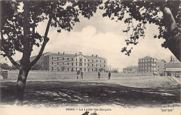 ORAN - Le Lycée De Garçons - Oran