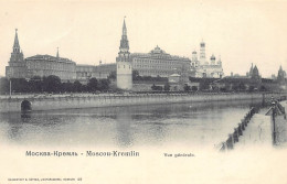 Russia - MOSCOW - General View - Kremlin - Publ. Knackstedt & Näther 48 - Russia