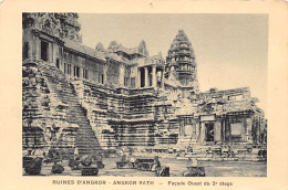 Cambodge - Ruines D'Angkor - ANGKOR VAT - Façade Ouest Du 3ème étage - Ed. Nadal  - Cambodge