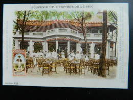 PARIS                 SOUVENIR DE L'EXPOSITION UNIVERSELLE DE 1900             MARAVILLA GARDEN TEA - Expositions