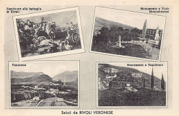 Italia - RIVOLI VERONESE (VR) Monumento A Viale Rimenbranze - Napoleone Alla Battaglia Di Rivoli - Panorama - Monumento  - Autres & Non Classés