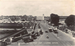 Sri Lanka - COLOMBO - Looking Towards Pettah From Port - Publ. Plâté Ltd. 4 - Sri Lanka (Ceilán)